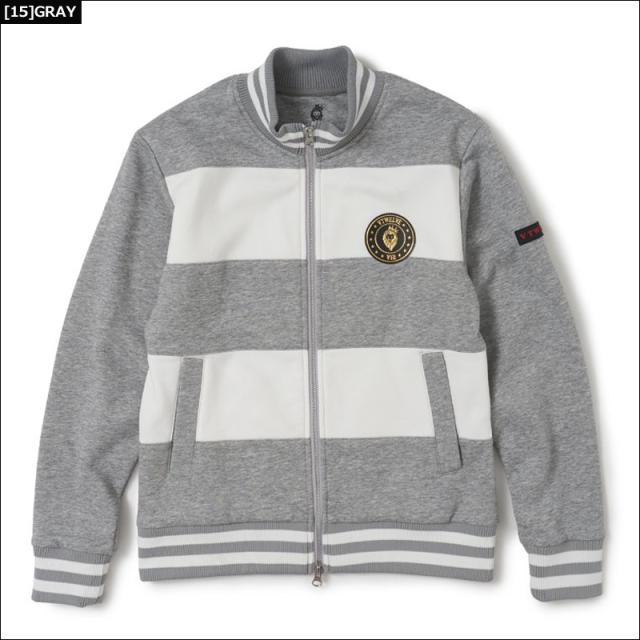 V12 ゴルフ レディース 裏起毛 スウェット ジャケット SWEAT BORDER TOP V122120-SW03 ヴィ・トゥエルヴ 【新品】QCBR ゴルフウェア ブルゾン トップス GOLF NOV3_1