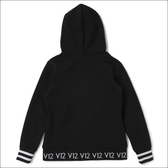 V12 ゴルフ レディース 長袖 パーカー F/Z LOGO HOODIE V122120-SW07 ヴィ・トゥエルヴ 【新品】QCBR ゴルフウェア おしゃれ トップス V12GOLF OCT1_5