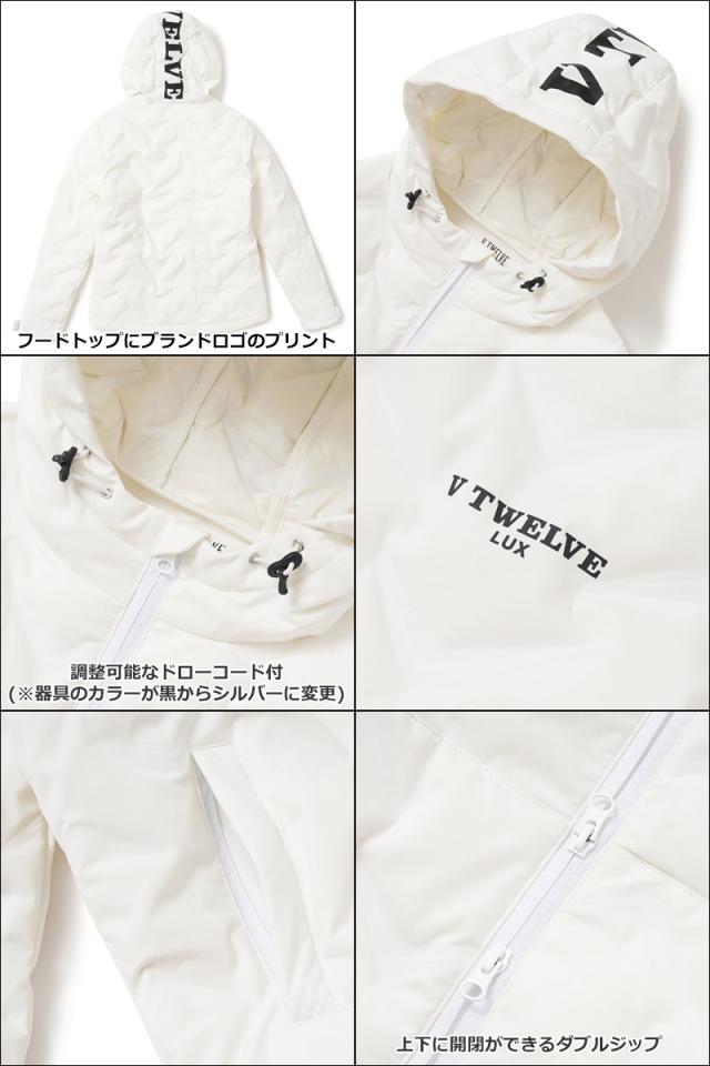 V12 ゴルフ レディース ダウンジャケット LX DOWN JKT VLX2120-JK02 ヴィ・トゥエルヴ 防寒 【新品】QCBR ゴルフウェア ブルゾン トップス アウター V12GOLF NOV3_2