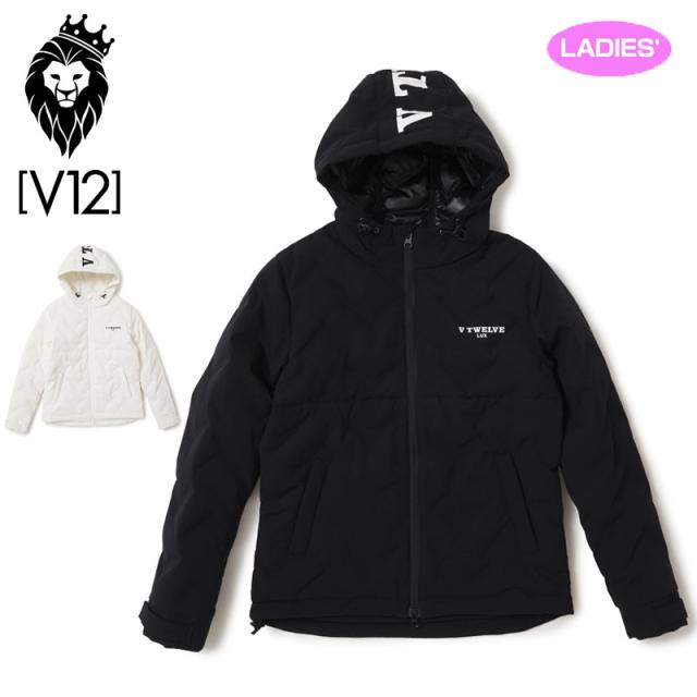 V12 ゴルフ レディース ダウンジャケット LX DOWN JKT VLX2120-JK02 ヴィ・トゥエルヴ 防寒 【新品】QCBR ゴルフウェア ブルゾン トップス アウター V12GOLF NOV3