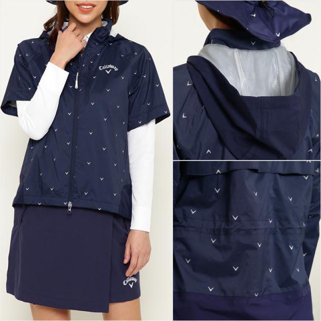 キャロウェイ レディース セットアップ レインウェア ジャケット+