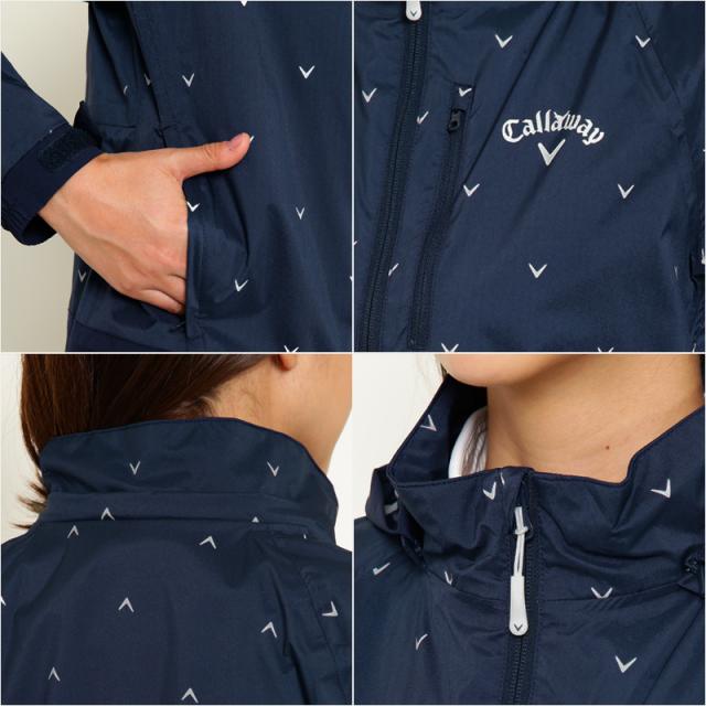 キャロウェイ レディース セットアップ レインウェア ジャケット+