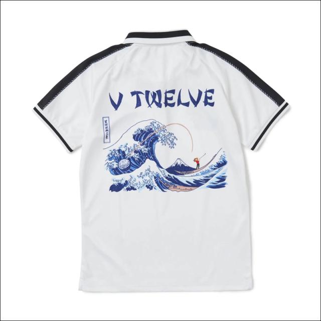 V12 ゴルフ レディース 半袖 ポロシャツ 22 SKA POLO V122210-CT33