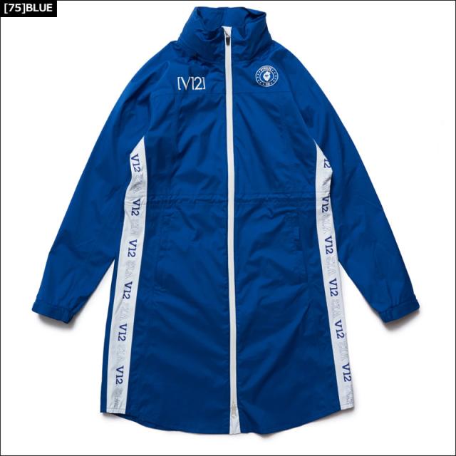 V12 ゴルフ レディース 高耐水圧 レインコート SIDE LOGO RAIN COAT V122210-JK03 ヴィ・トゥエルヴ 【新品】RAAR レインウェア V12 GOLF ワンピース カッパ JUN1_6