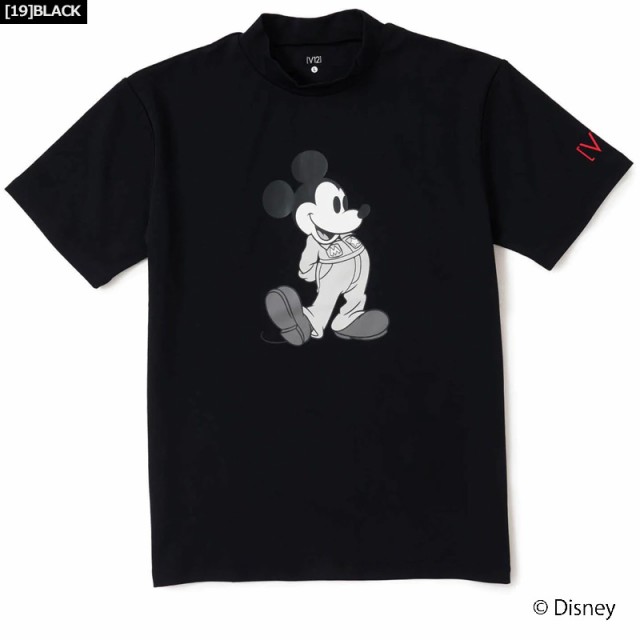レビュー高評価の商品!の商品をすべて V12 MOCK MICKEY シャツ 半袖 モックネック メンズ ゴルフ メンズウェア