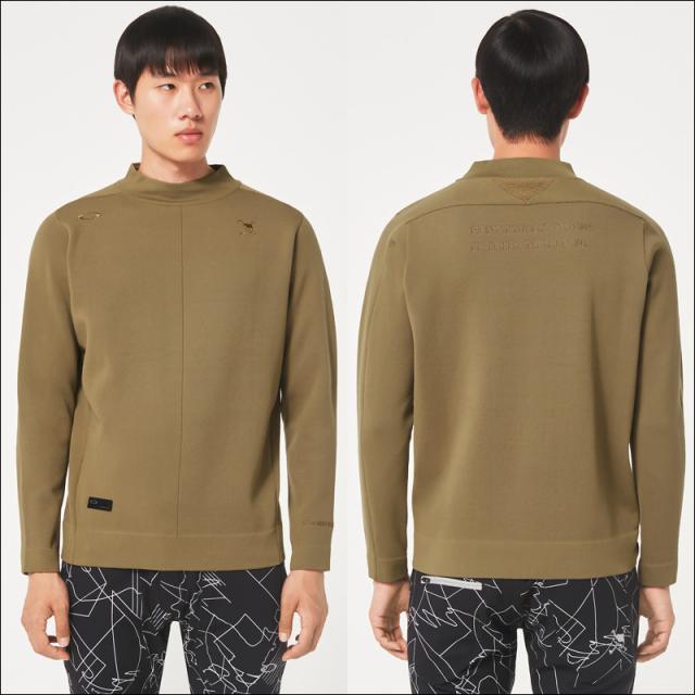 オークリー メンズ モックネック 長袖 セーター FOA404130 SKULL COMMON SWEATER MOCK 【新品】RCBR ゴルフウェア 長袖 SEP3 オークリー メンズ モックネック 長袖 セーター FOA404130 SKULL
