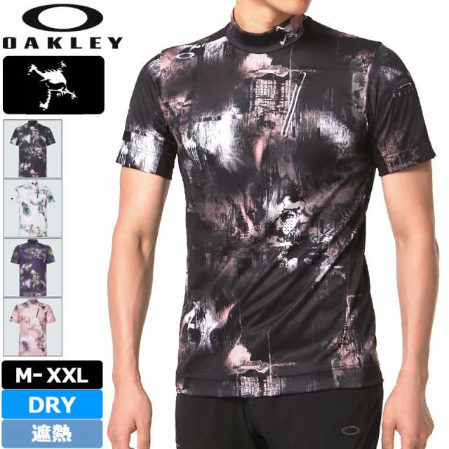 オークリー メンズ モックネック 半袖シャツ FOA404227 Oakley
