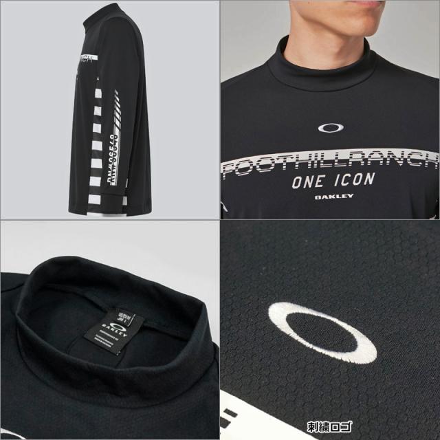 オークリー メンズ モックネック 長袖シャツ FOA404243 OAKLEY EMPHATIC MX LS MOCK【メール便発送】【新品】RCBR ゴルフウェア メンズウェア 長袖 シャツ OCT2_4