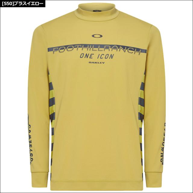 オークリー メンズ モックネック 長袖シャツ FOA404243 OAKLEY EMPHATIC MX LS MOCK【メール便発送】【新品】RCBR ゴルフウェア メンズウェア 長袖 シャツ OCT2_8