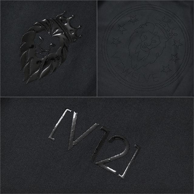 V12 ゴルフ レディース モックネック 半袖 シャツ PUNCHING MOCK