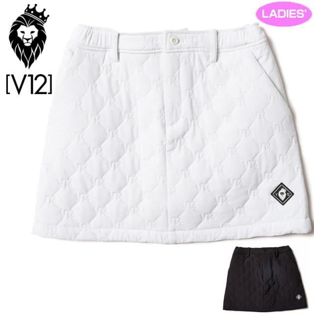 V12 ゴルフ スカート PINSONIC LIB SKIRT V122220-SK06 ヴィ・トゥエルヴ 【新品】2WF2 ゴルフウェア レディース スコート 中綿 V12 GOLF NOV2の通販は 18,744円