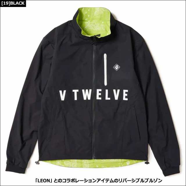 V12 ゴルフ レディース リバーシブル 長袖 ジャケット REVERSIBLE