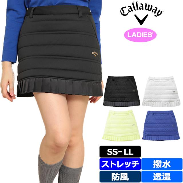 キャロウェイ レディース 中綿 スカート スターストレッチ C22228209 防寒 【新品】RCBR Callaway ゴルフウェア ボトムス スコート