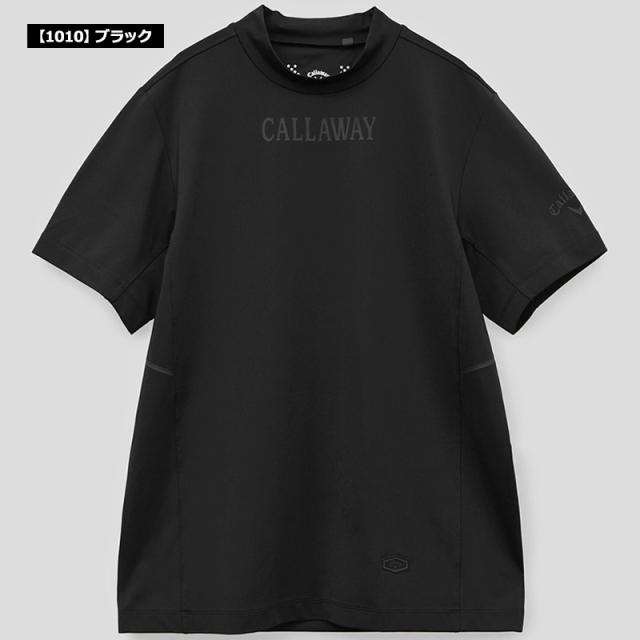 キャロウェイ メンズ モックネック 半袖シャツ C23134104 ストレッチスムース 【メール便発送】【新品】SAAR Callaway トップス モックシャツ MAR2_4