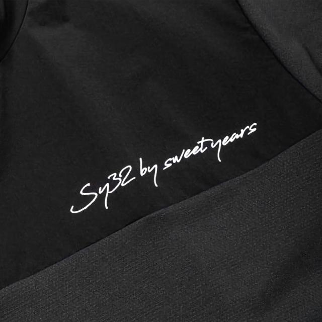 格安，新品 SY32 GOLF メンズ モックネック 半袖 シャツ SYG-23S16 36G