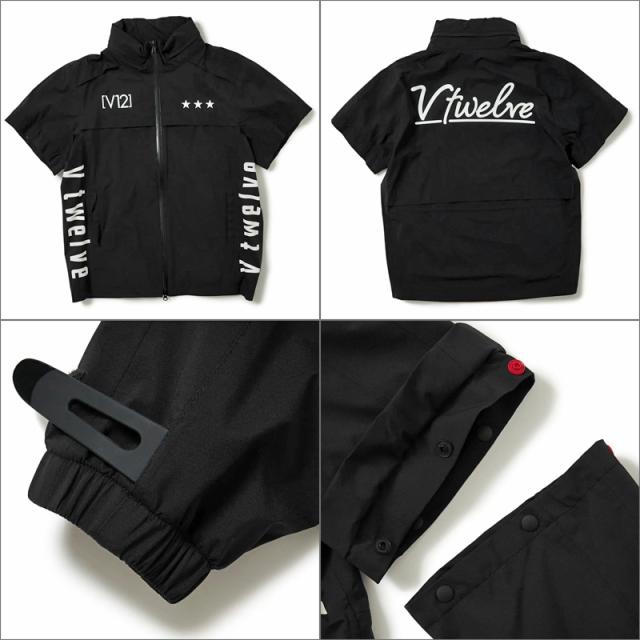 Ｖ12ゴルフ4ウェイレインウェア　M size V12 ゴルフ メンズ 長袖 レインジャケット 2WAY 収納ケース付き WAC