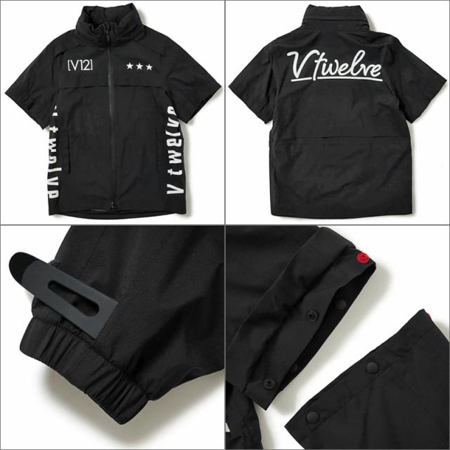 V12 ゴルフ レディース 長袖 レインジャケット 2WAY 収納ケース付き WAC RAIN JKT V122310-JK01 ヴィ・トゥエルヴ【新品】SAAR レインウェア V12 GOLF APR2_5