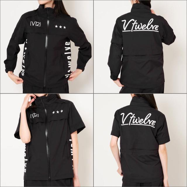V12 ゴルフ レディース 長袖 レインジャケット 2WAY 収納ケース付き WAC RAIN JKT V122310-JK01 ヴィ・トゥエルヴ【新品】SAAR レインウェア V12 GOLF APR2_7
