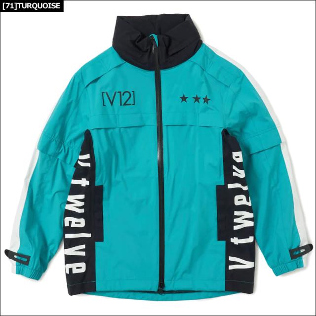 V12 ゴルフ レディース 長袖 レインジャケット 2WAY 収納ケース付き WAC RAIN JKT V122310-JK01 ヴィ・トゥエルヴ【新品】SAAR レインウェア V12 GOLF APR2_8