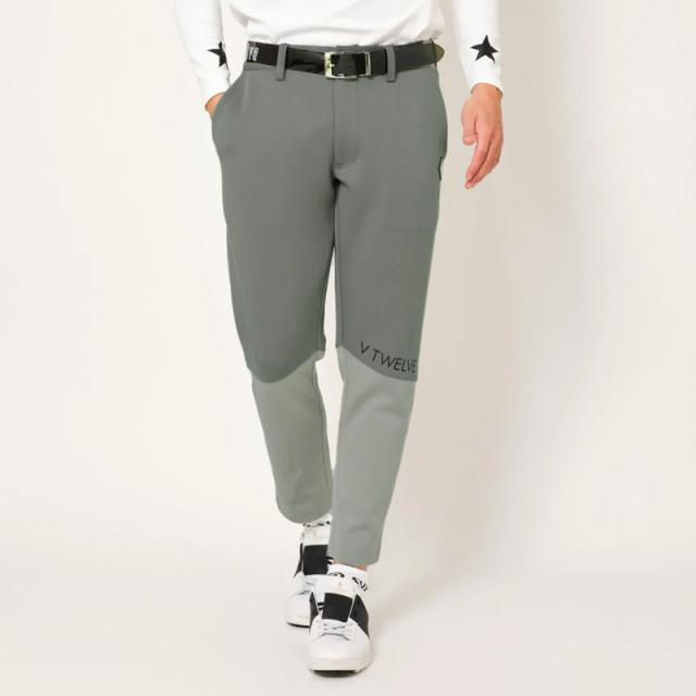 V12 ゴルフ メンズ ロングパンツ DMAT PANTS ダンボールニット V122310