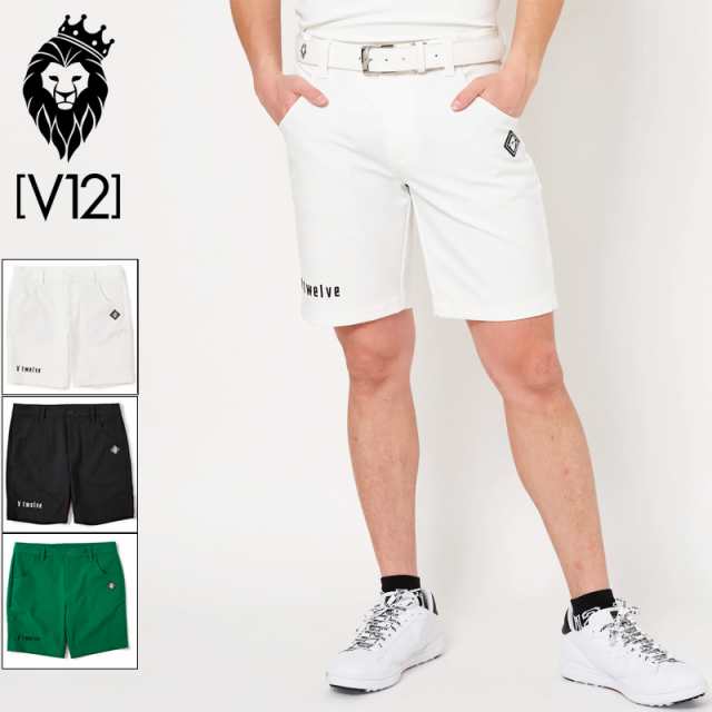V12 御馳走様 ヴィトゥエルブ ストレッチ ハーフパンツ S