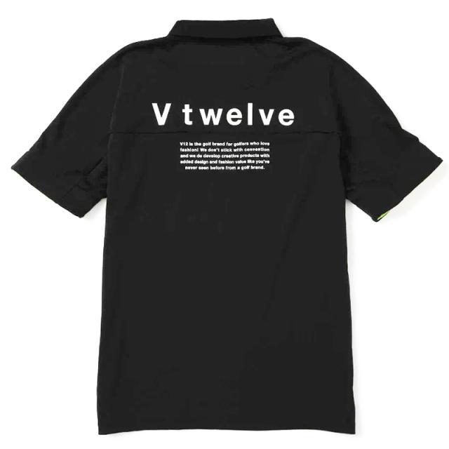 coco 未使用品 ヴィ・トゥエルヴ V12 メンズ 半袖ポロシャツ L