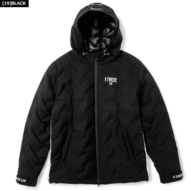V12 ゴルフ メンズ 長袖 ダウン ジャケット LX SIDE TAPE DOWN JKT 