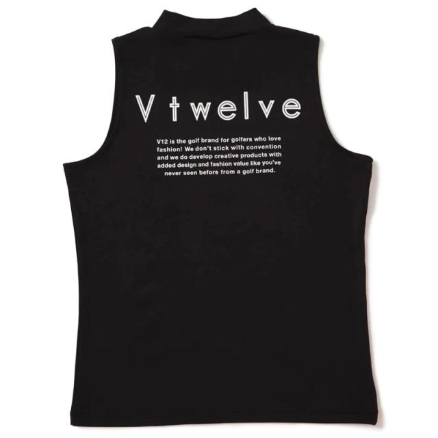 【新品】V12 レディース ゴルフウェア 半袖 モックネック 黒 S V12] ゴルフ レディース モックネック BS MOCK | 【公式通販】