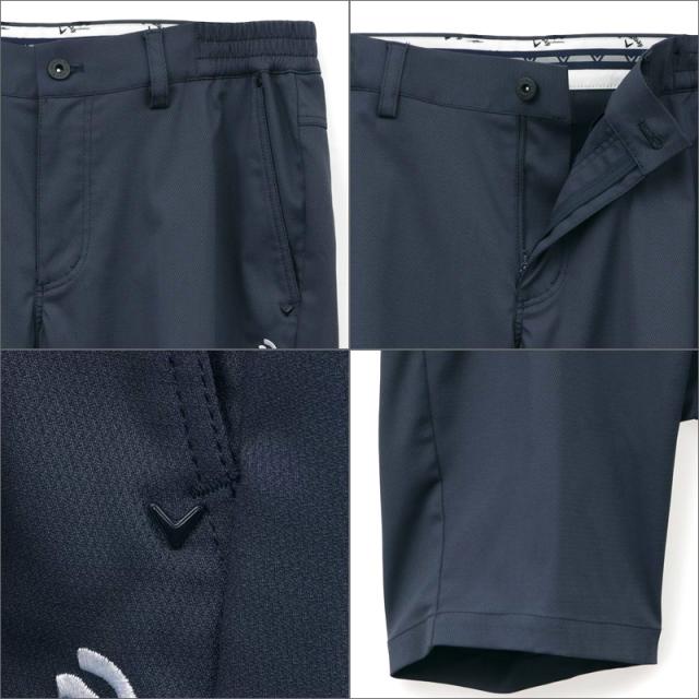 キャロウェイ メンズ ストレッチ ショートパンツ ドビー C23127100 【メール便発送】【新品】SAAR Callaway ゴルフウェア メンズウェア ハイストレッチ 刺繍_7