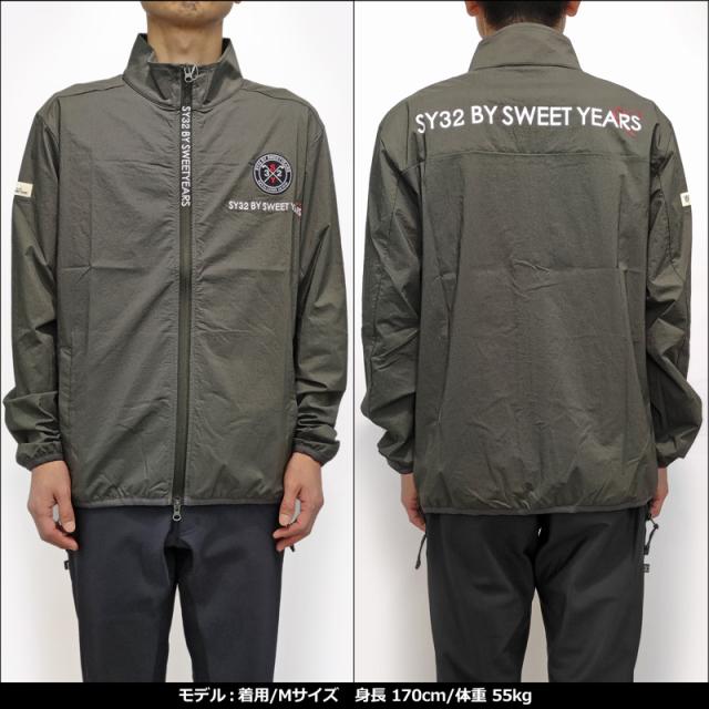 【SALE特価】SY32 GOLF メンズ フルジップ 長袖 ジャケット PIN STRIPE JACKET SYG-2128 【新品】RCBR エスワイサーティートゥ ゴルフウェア メンズウェア JUL3_4