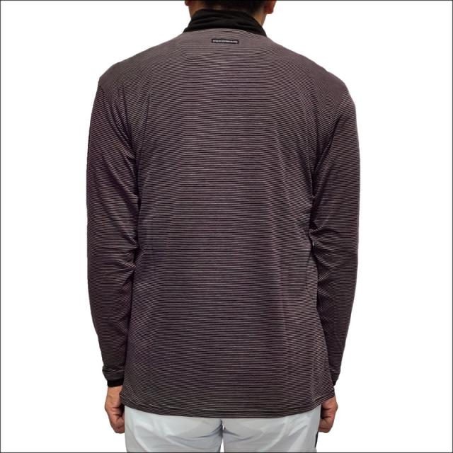 【SALE特価】SY32 GOLF メンズ ボーダー モックネック長袖シャツ BORDER HIGH NECK SYG-2135-B【新品】RCBR エスワイサーティートゥ ゴルフ ハイネック ゴルフウェア メンズウェア_7