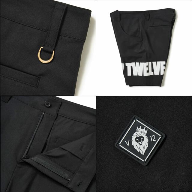 V12 ゴルフ メンズ ストレッチ ショートパンツ APP SHORTS V122310-HP06 ヴィ・トゥエルヴ 【新品】SAAR ショーツ ハーフパンツ ショーパン ボトムス ゴルフウェア V12 GOLF 