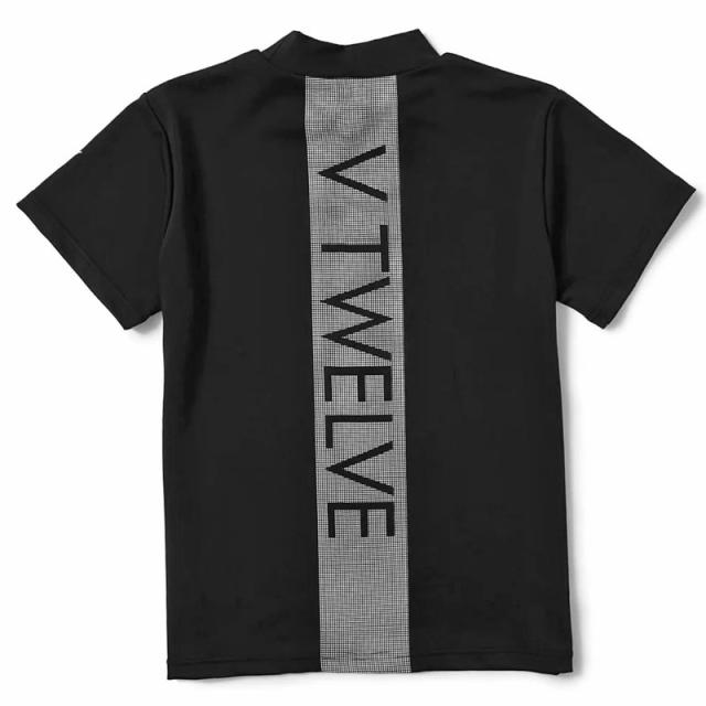 V12 ゴルフ レディース 半袖 モックネック シャツ TONE MOCK V122310