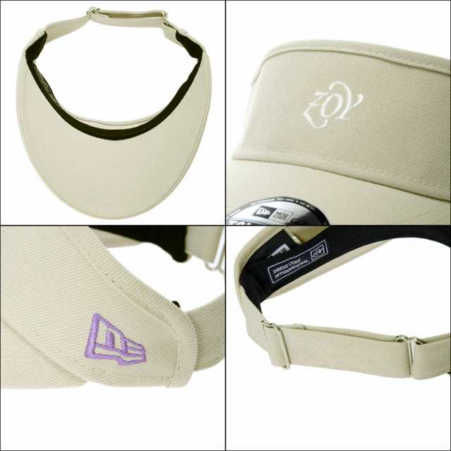 ZOY ゾーイ レディース ニューエラ コラボ バイザー NEW ERA