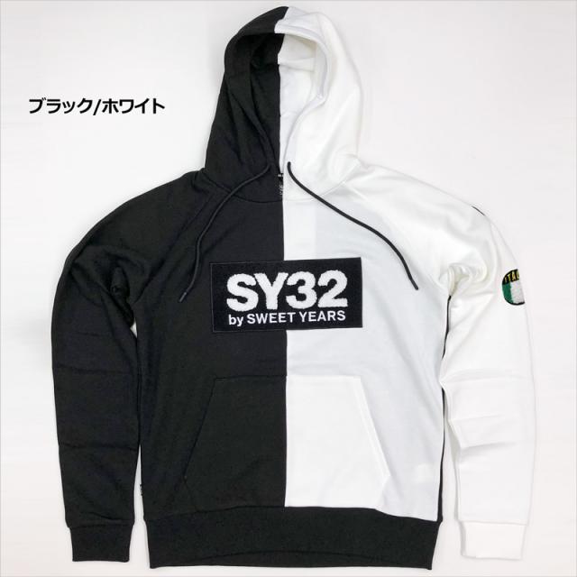 SY32 メンズ ボックスロゴ プルオーバーパーカー SAGARA WAPEEN BOXLOGO P/O HOODIE 13505【新品】SCBR エスワイサーティートゥ 長袖 フーディー スポーツウェア ゴルフウェア メンズウェア SEP3_3