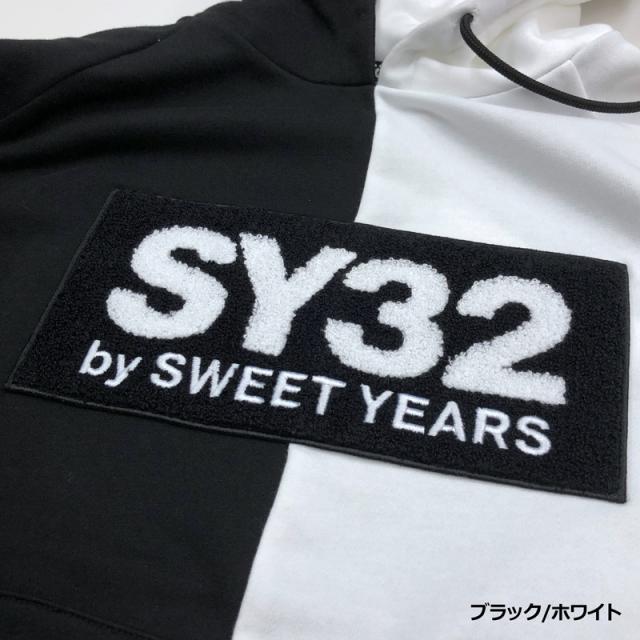 SY32 メンズ ボックスロゴ プルオーバーパーカー SAGARA WAPEEN BOXLOGO P/O HOODIE 13505【新品】SCBR エスワイサーティートゥ 長袖 フーディー スポーツウェア ゴルフウェア メンズウェア SEP3_6