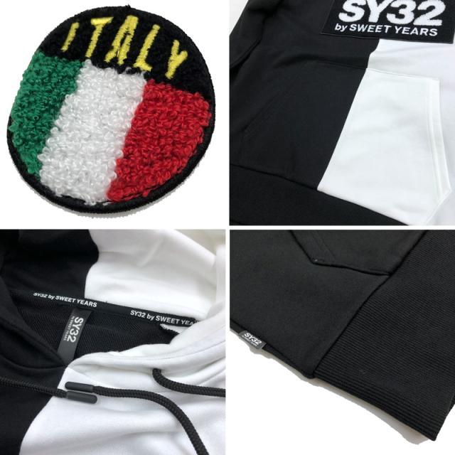 SY32 メンズ ボックスロゴ プルオーバーパーカー SAGARA WAPEEN BOXLOGO P/O HOODIE 13505【新品】SCBR エスワイサーティートゥ 長袖 フーディー スポーツウェア ゴルフウェア メンズウェア SEP3_7
