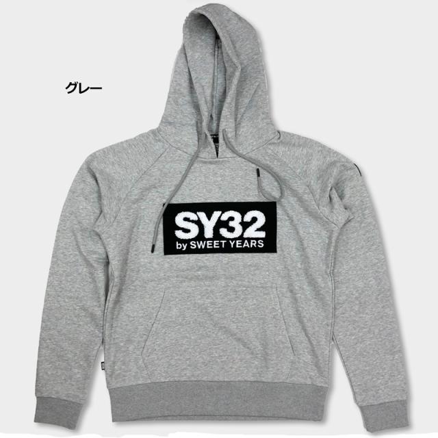 SY32 メンズ ボックスロゴ プルオーバーパーカー SAGARA WAPEEN BOXLOGO P/O HOODIE 13505【新品】SCBR エスワイサーティートゥ 長袖 フーディー スポーツウェア ゴルフウェア メンズウェア SEP3_8
