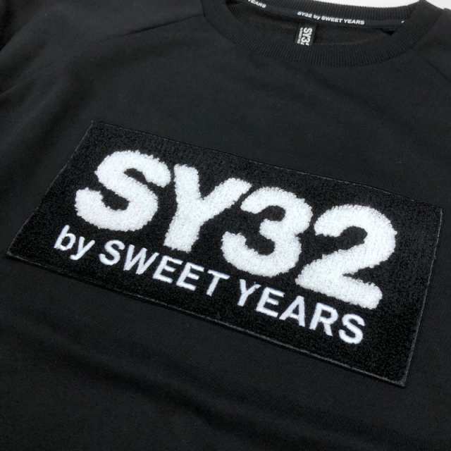 SY32 メンズ ボックスロゴ スウェット SAGARA WAPEEN BOXLOGO P/O CREW ...