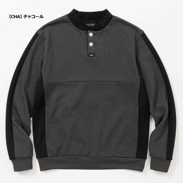 【SALE特価】SY32 GOLF メンズ メンズ コーデュラ フリース 長袖スウェットシャツ CORDURA FLEECE SWEAT SHIRTS SYG-23A08【新品】SCBR エスワイサーティートゥ ゴルフ ウェア メンズウェア SEP3_4