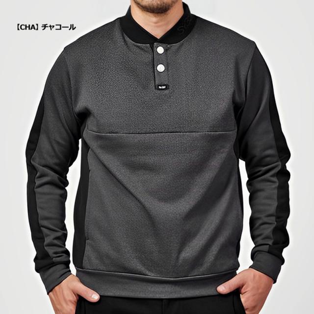 【SALE特価】SY32 GOLF メンズ メンズ コーデュラ フリース 長袖スウェットシャツ CORDURA FLEECE SWEAT SHIRTS SYG-23A08【新品】SCBR エスワイサーティートゥ ゴルフ ウェア メンズウェア SEP3_5