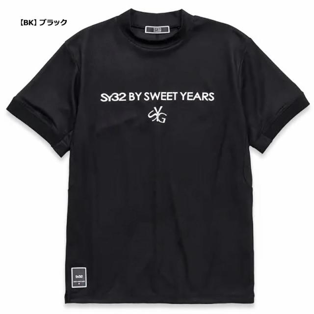 SY32 GOLF メンズ 吸汗速乾 モックネック 半袖シャツ SYG-24SABS14 QUICK DRY KANOKO MOCK ゴルフ【新品】TAAR エスワイサーティートゥ ゴルフウェア メンズウェア MAR3_2