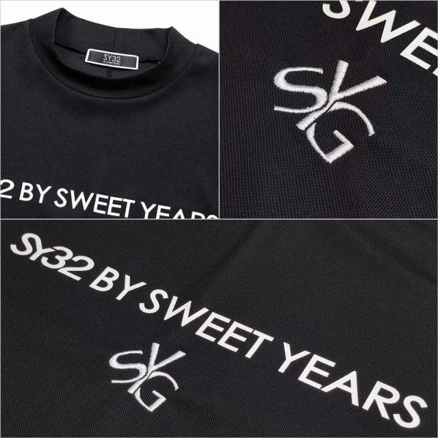 SY32 GOLF メンズ 吸汗速乾 モックネック 半袖シャツ SYG-24SABS14 QUICK DRY KANOKO MOCK ゴルフ【新品】TAAR エスワイサーティートゥ ゴルフウェア メンズウェア MAR3_4