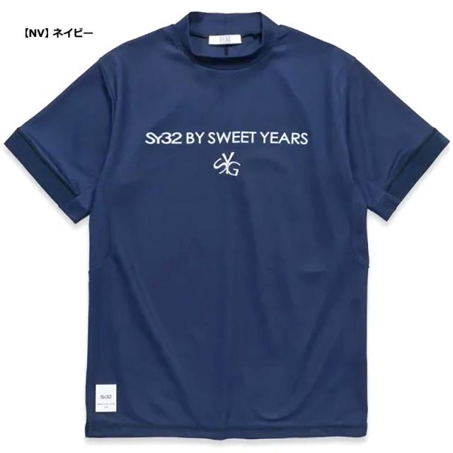 SY32 GOLF メンズ 吸汗速乾 モックネック 半袖シャツ SYG-24SABS14 QUICK DRY KANOKO MOCK ゴルフ【新品】TAAR エスワイサーティートゥ ゴルフウェア メンズウェア MAR3_9