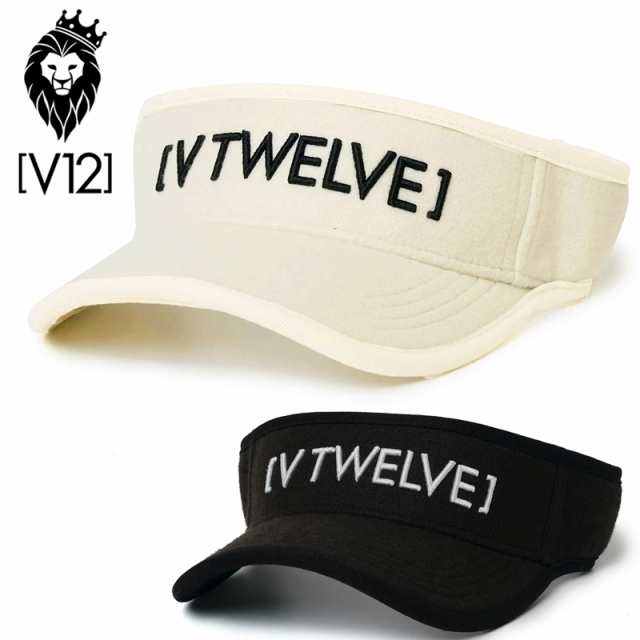 V12 ゴルフ 2023 バイザー WOOL VISOR V122320-CP14 ヴィ・トゥエルヴ