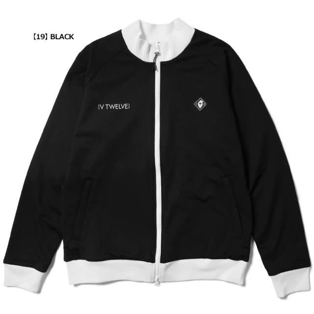 V12 ゴルフ × LEONコラボ メンズ 長袖ジャケット フルジップ LIV TOP