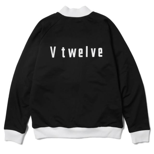 V12 ゴルフ × LEONコラボ メンズ 長袖ジャケット フルジップ LIV TOP