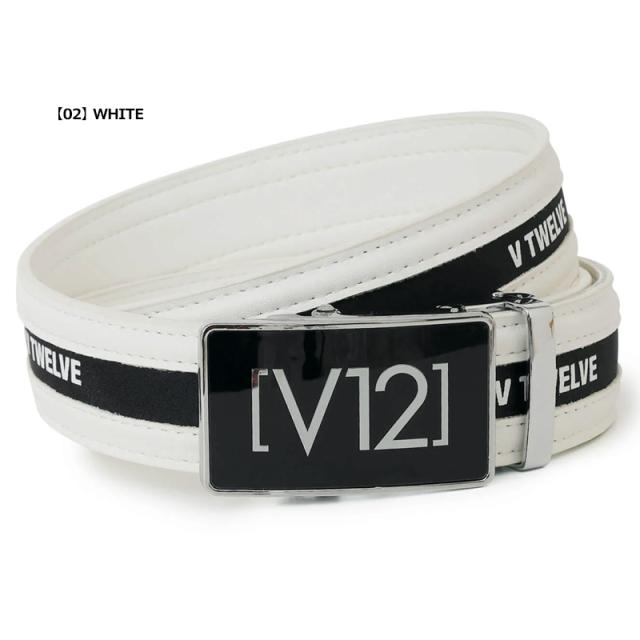 V12 ゴルフ ヴィ・トゥエルヴ ベルト FREELY BELT V122410-BL03【新品】TAAR ゴルフウェア 男女兼用 VTロゴ おしゃれ ブランド V12 GOLF_1