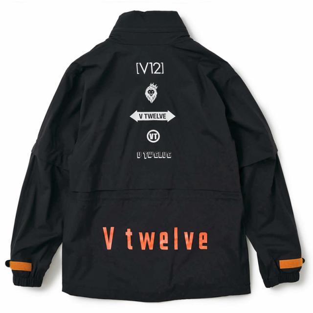 V12 ゴルフ レディース 長袖 レインジャケット 2WAY 収納ケース付き LINE UP RAIN JKT V122410-JK01 ヴィ・トゥエルヴ【新品】TAAR レインウェア V12 GOLF FEB2_4