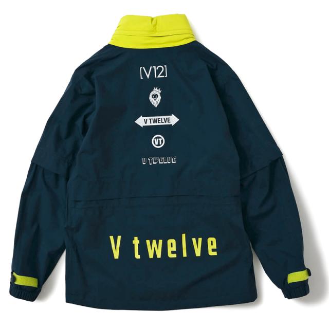 V12 ゴルフ レディース 長袖 レインジャケット 2WAY 収納ケース付き LINE UP RAIN JKT V122410-JK01 ヴィ・トゥエルヴ【新品】TAAR レインウェア V12 GOLF FEB2_9